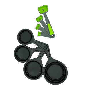 Collapsible Measuring Cup and Spoon Set